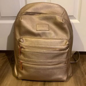 The Honest Co gold diaper bag